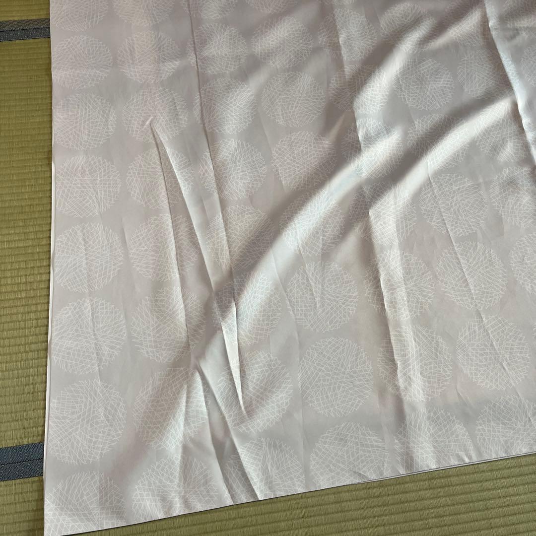 長さ173cm北欧大判カーテン ライトグレー