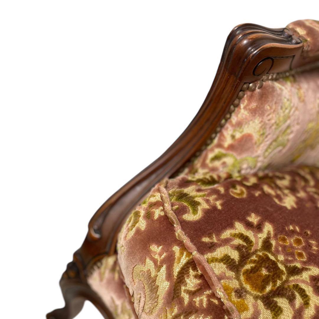 ひまわりサンサン　 HR383 【美品】DOMANI ルイ15世 カリモク