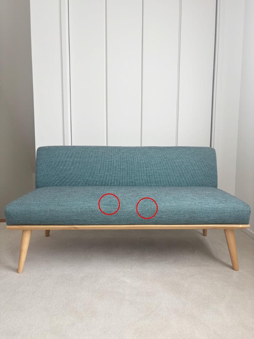 <Puri＞ 2人掛けソファ / ダイニングソファ / リセノ