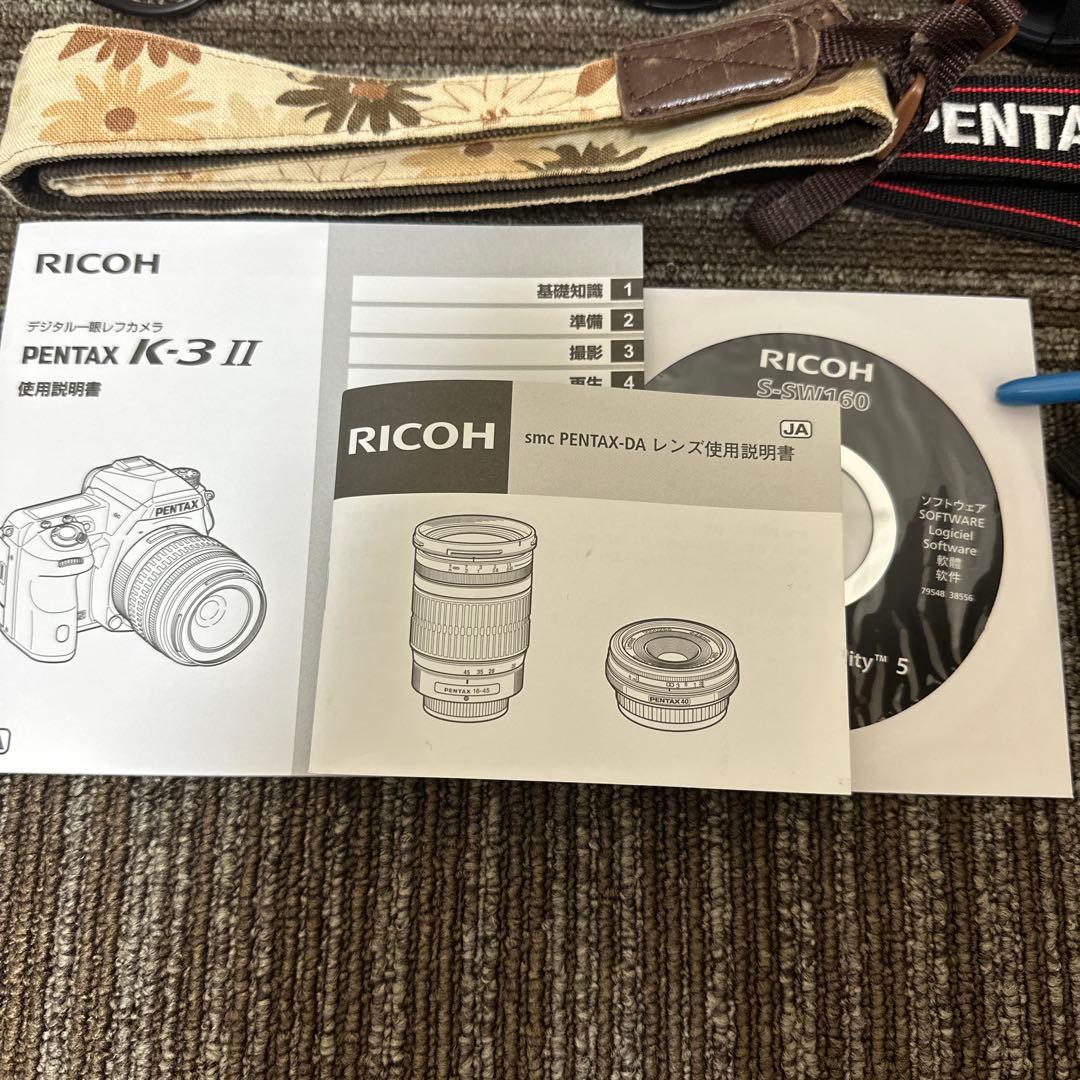 PENTAX K-3 II シルバー 一眼レフ 本体 DA18-135 望遠