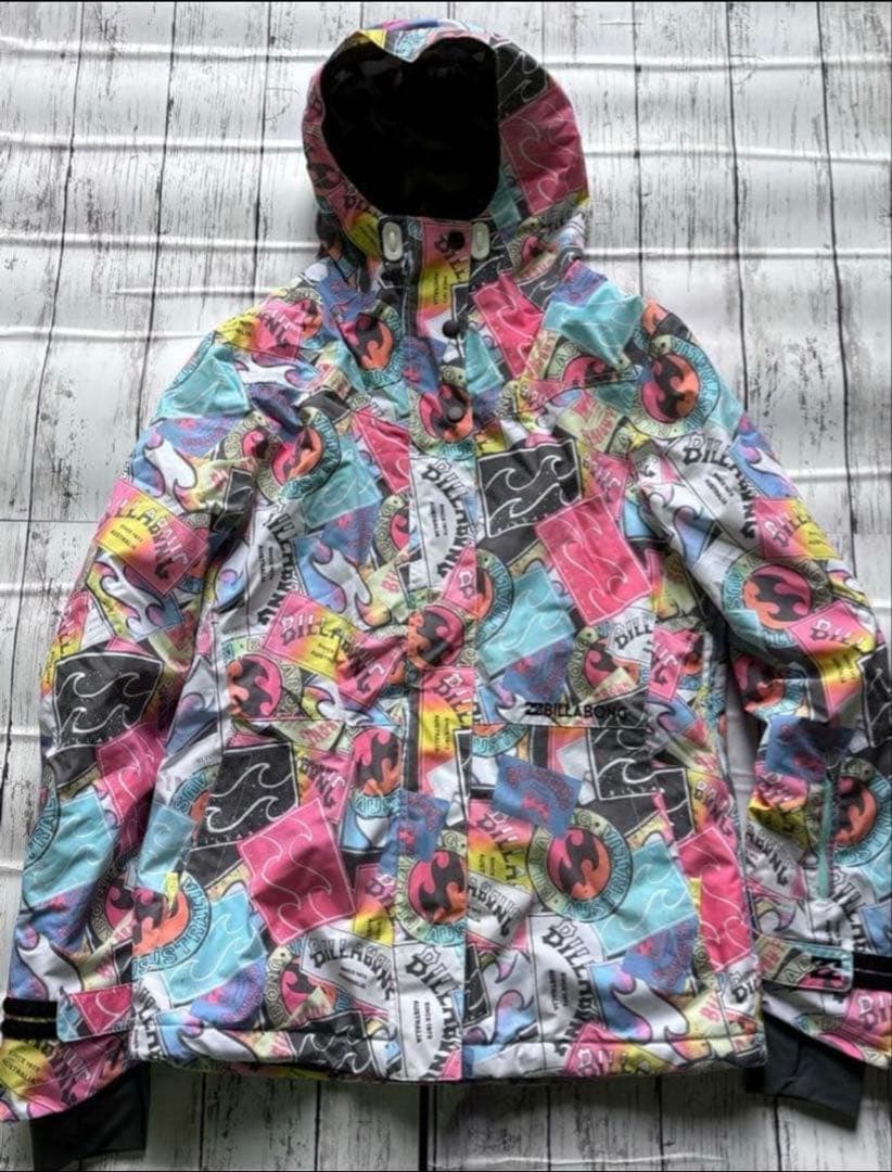 美品✨BILLA BONG & ROXY スキーウェア 上下セット M