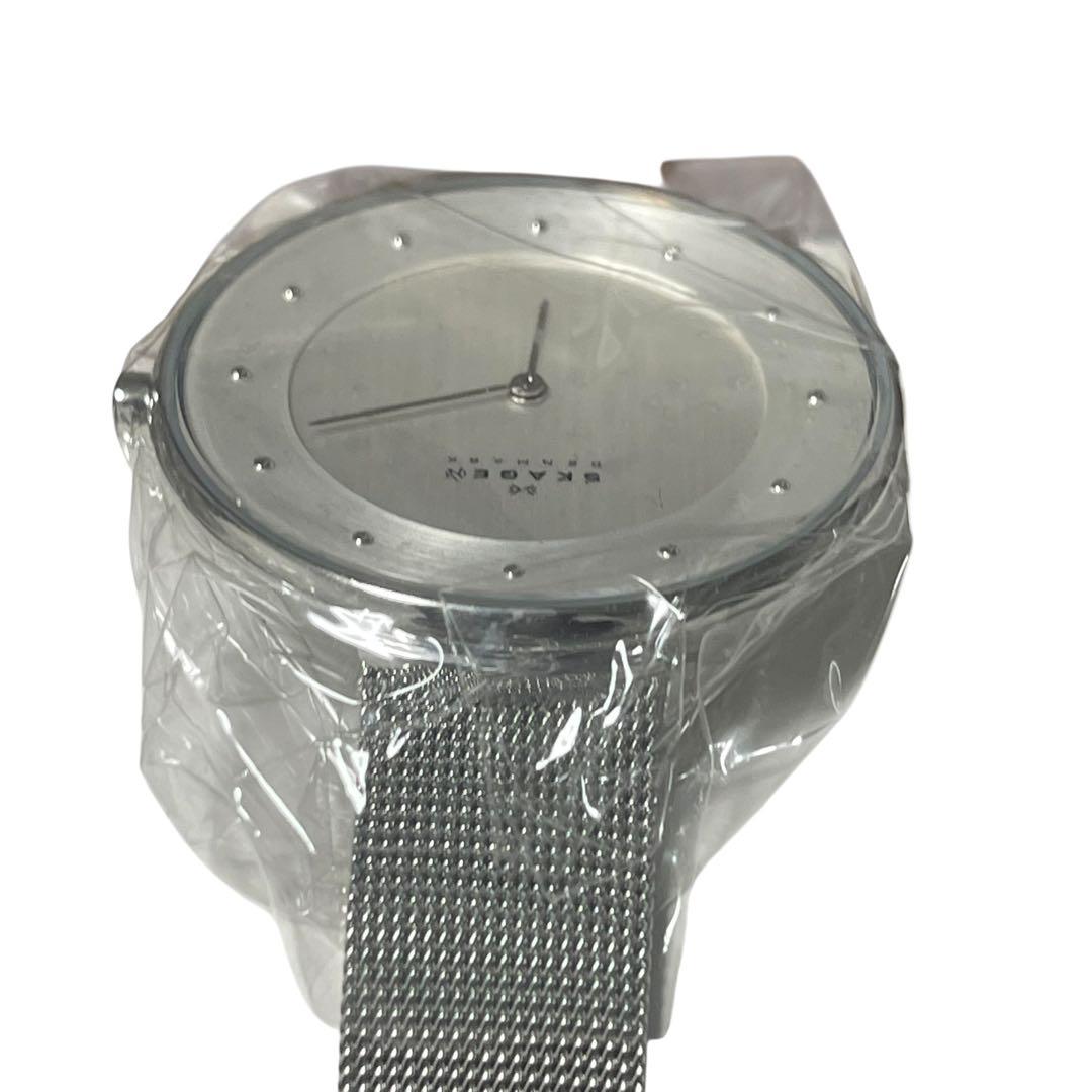 SKAGEN シルバー ミニマリスト時計 箱付き