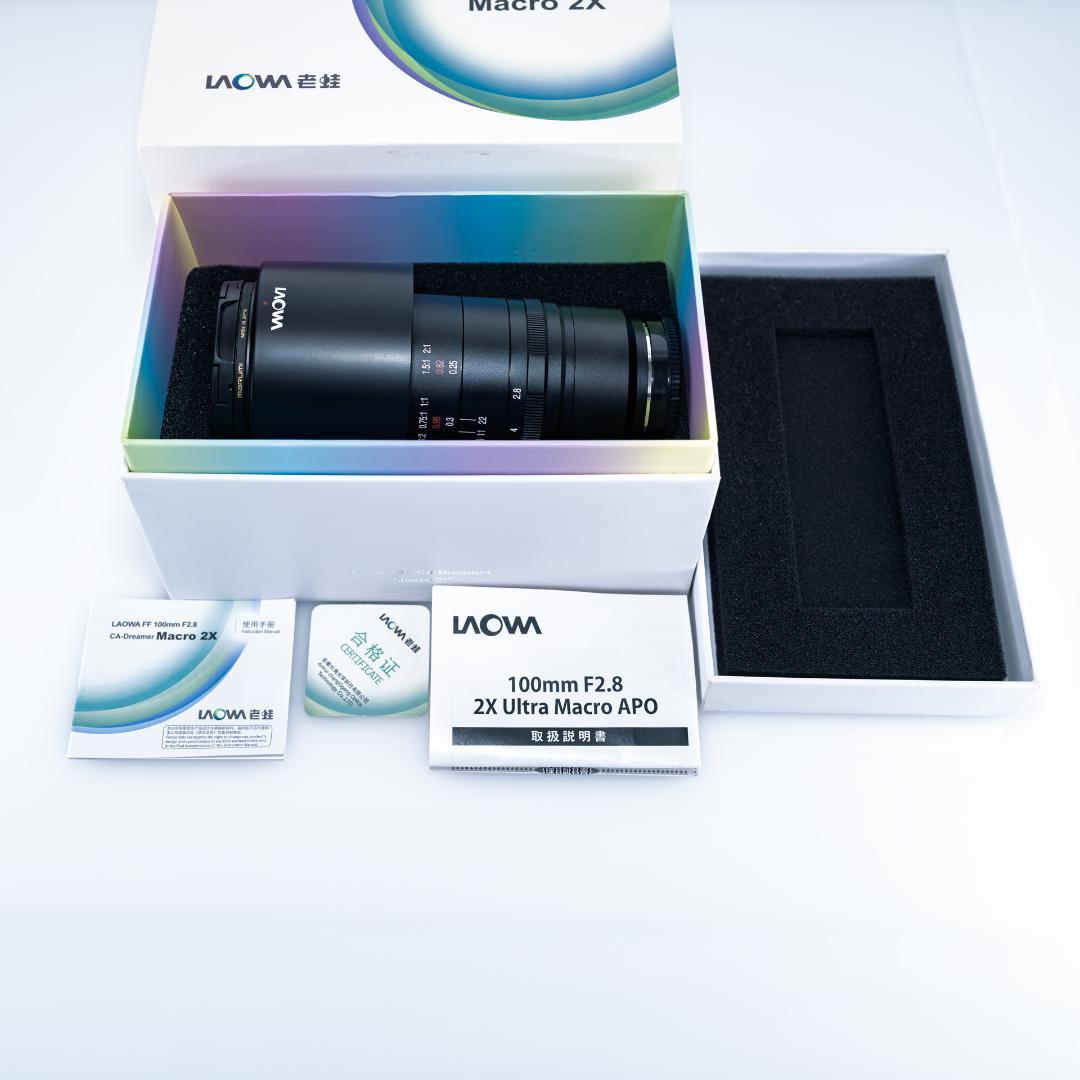 ソニー用 LAOWA 100mm F2.8 2× Ultra Macro APO