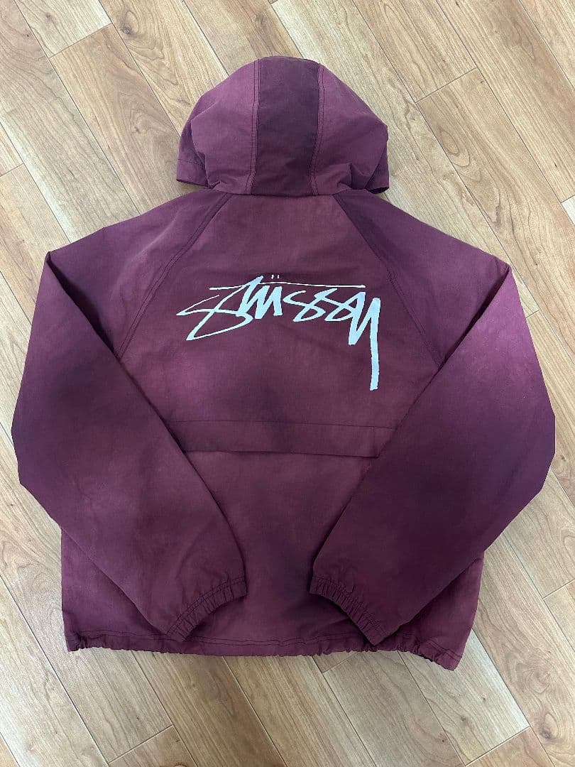 正規品 STUSSY BEACH SHELL WAVE DYE シェルジャケット