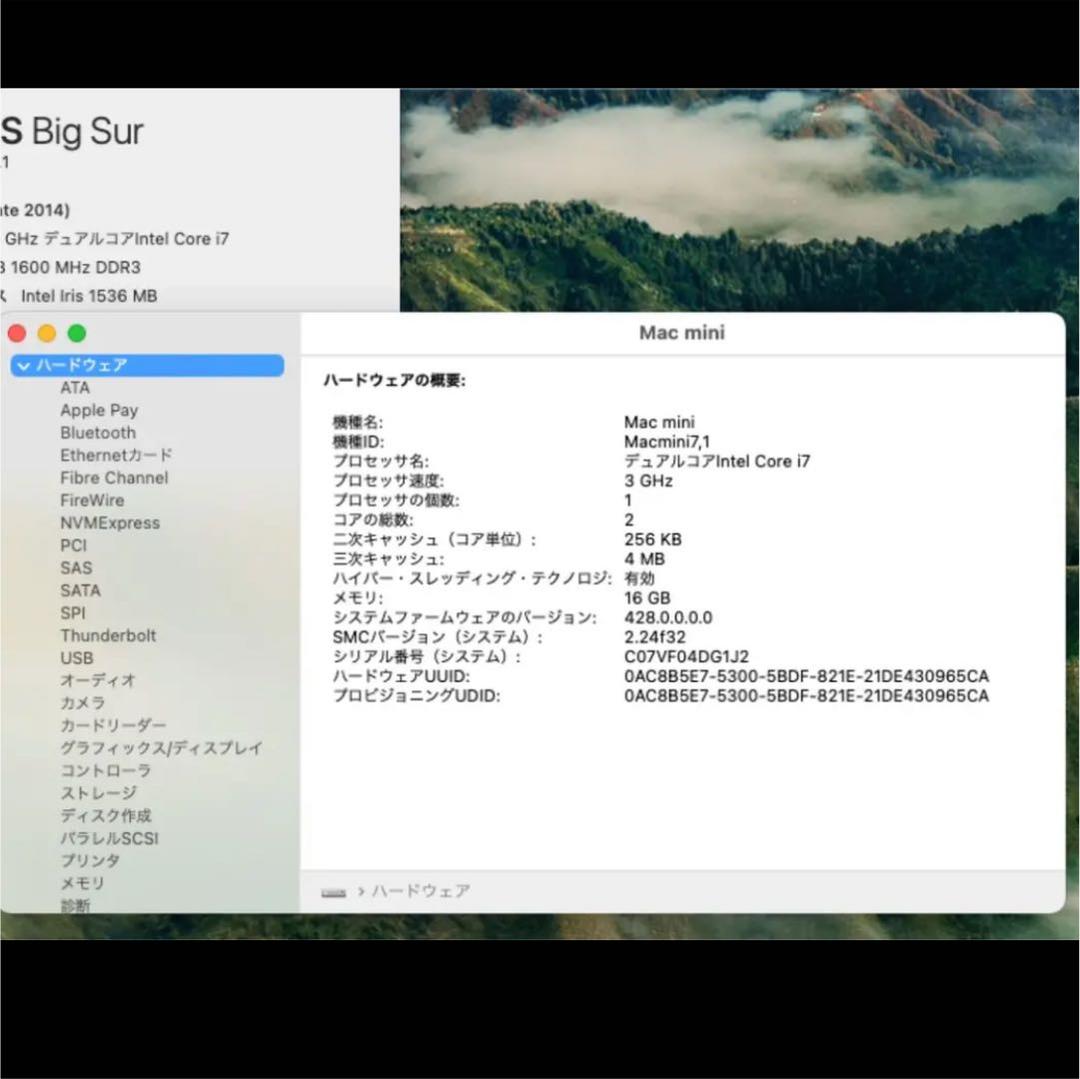 その他 Apple Mac mini Late 2014