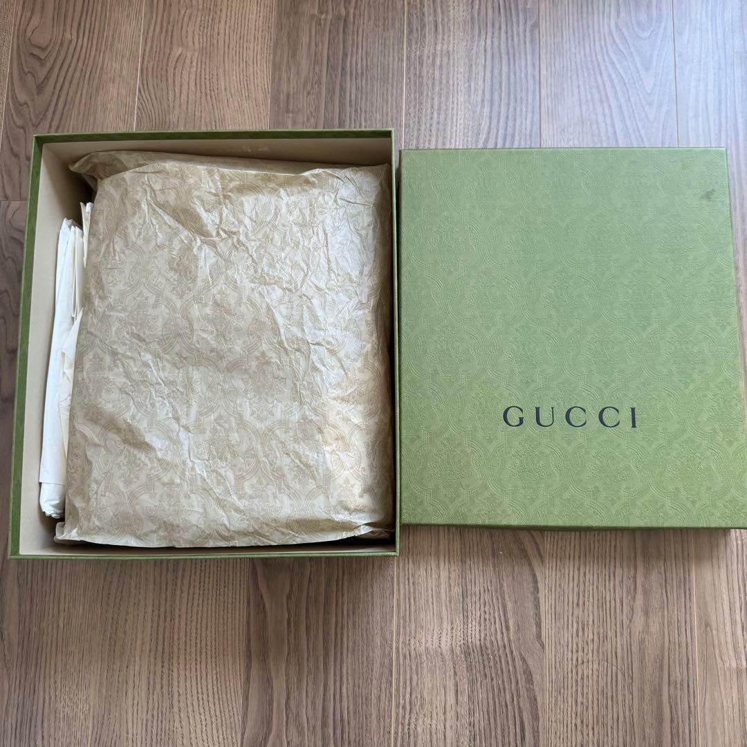 GUCCI 黒 ラバーブーツ　レインブーツ