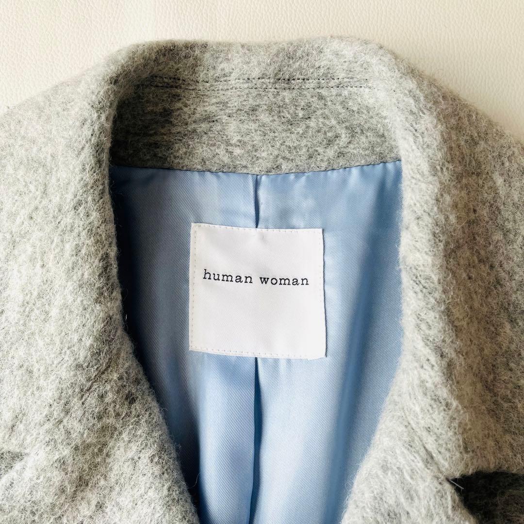 human woman ヒューマンウーマン スライバーPコート