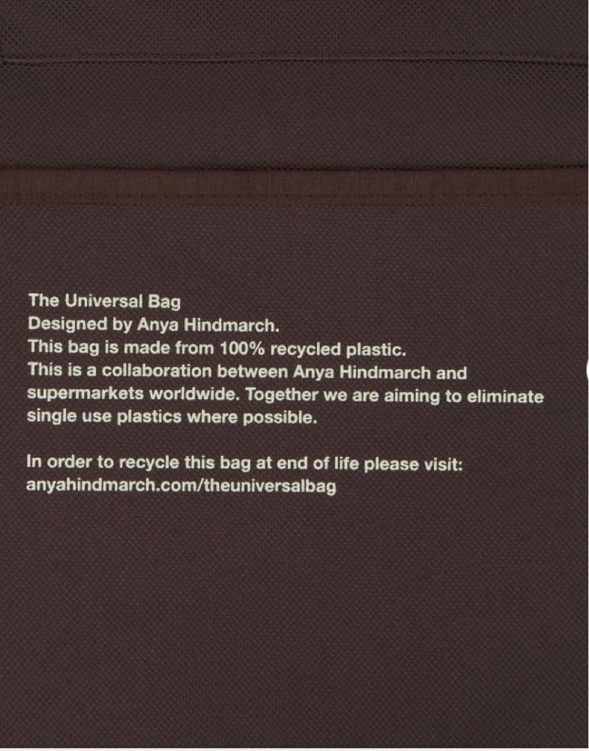 【新品未使用】アニヤハインドマーチ ユニバーサルバッグ レギュラー&ミニサイズ