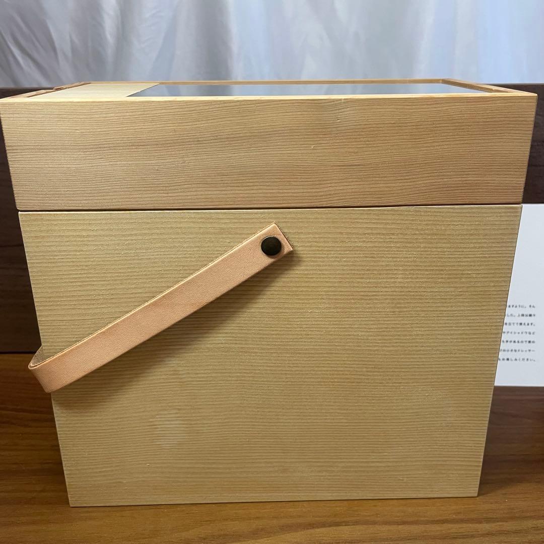 KURASHI & Trips メイクボックス 木製 ミラー付 美品