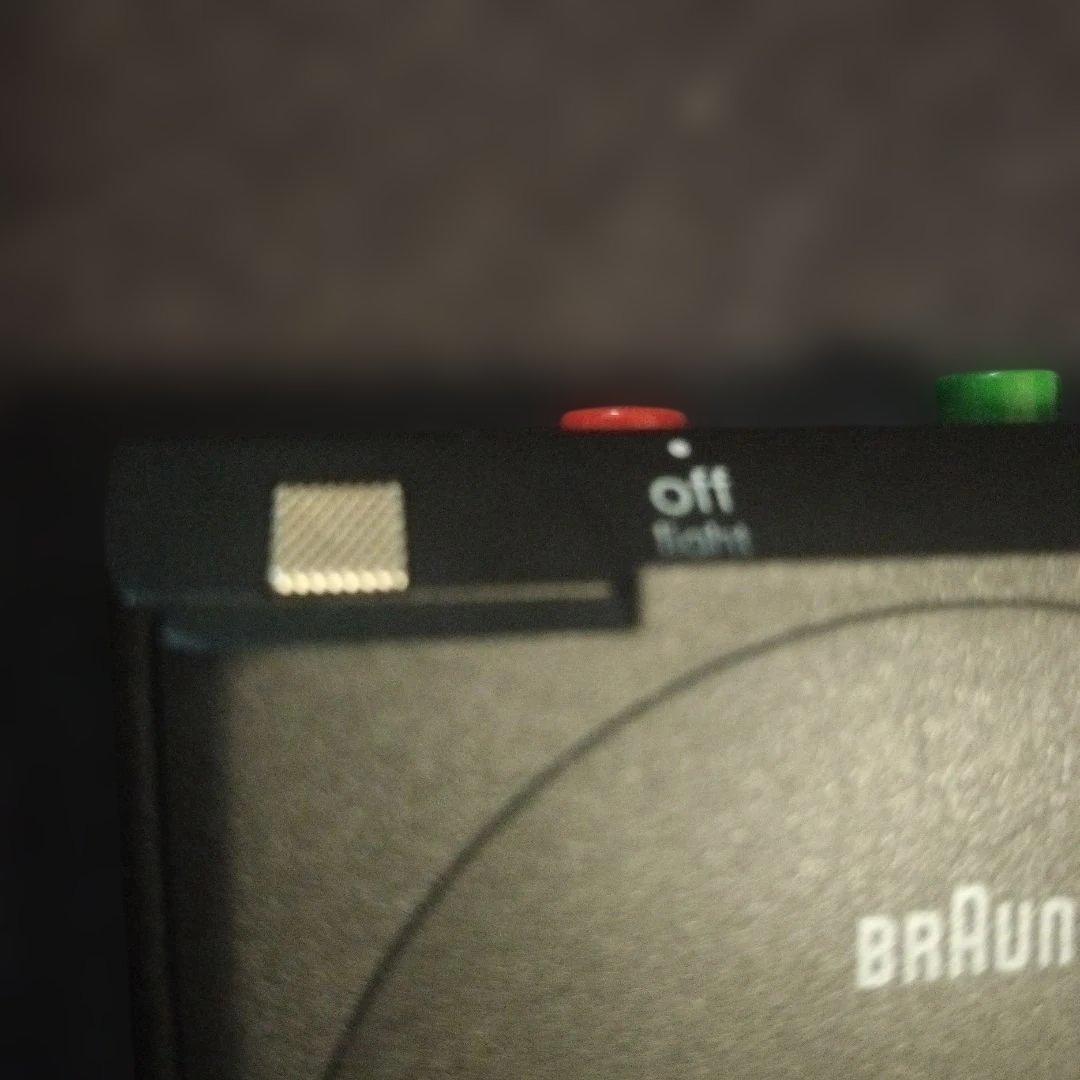 BRAUN トラベルクロックブラック