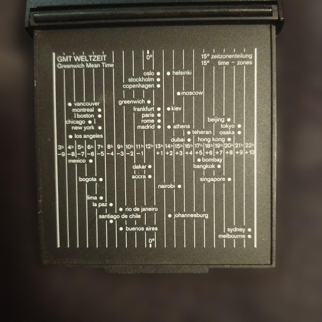 BRAUN トラベルクロックブラック