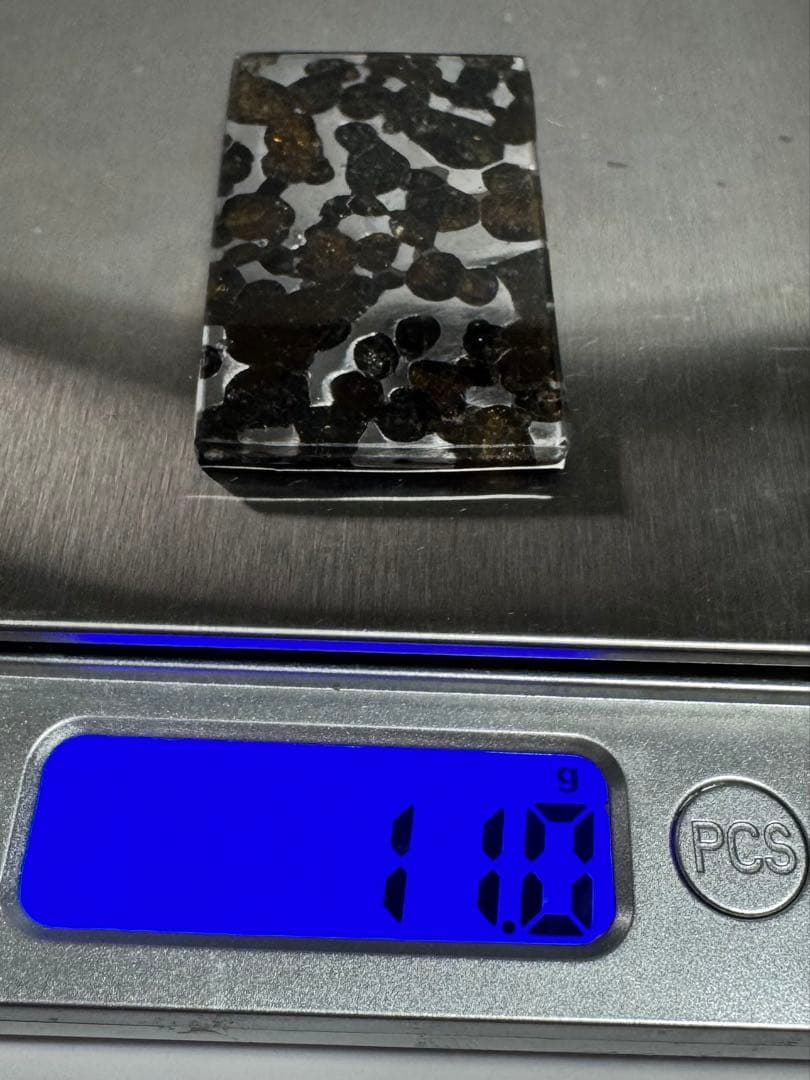 か*そ様 高品質　セリコ　パラサイト隕石　標本 メテオライト　隕石　11.0g