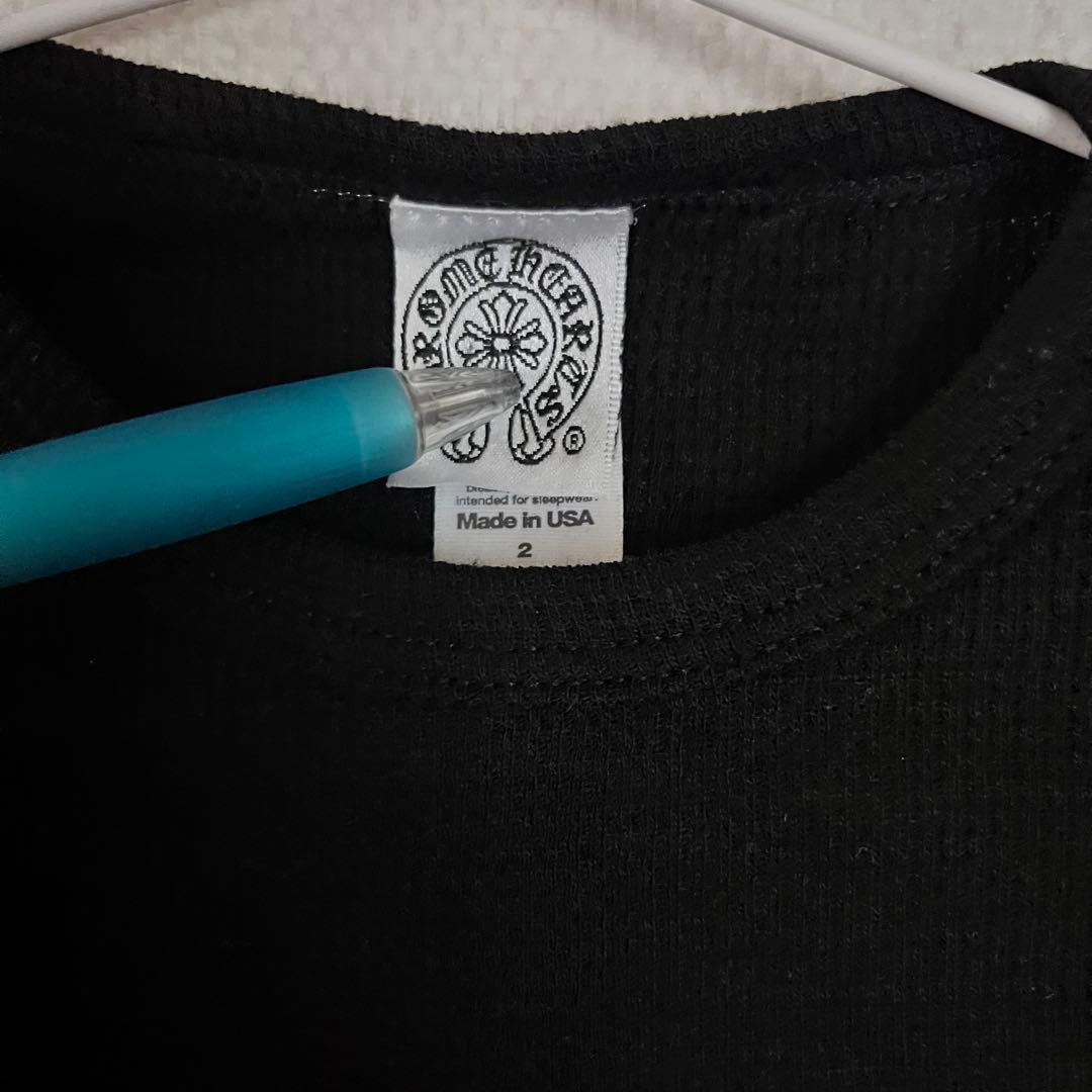 Chrome Hearts 黒 長袖Tシャツ サイズ2