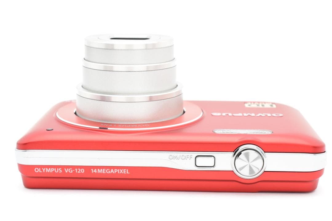 【新品未使用】OLYMPUS VG-120 レッド　動作確認済