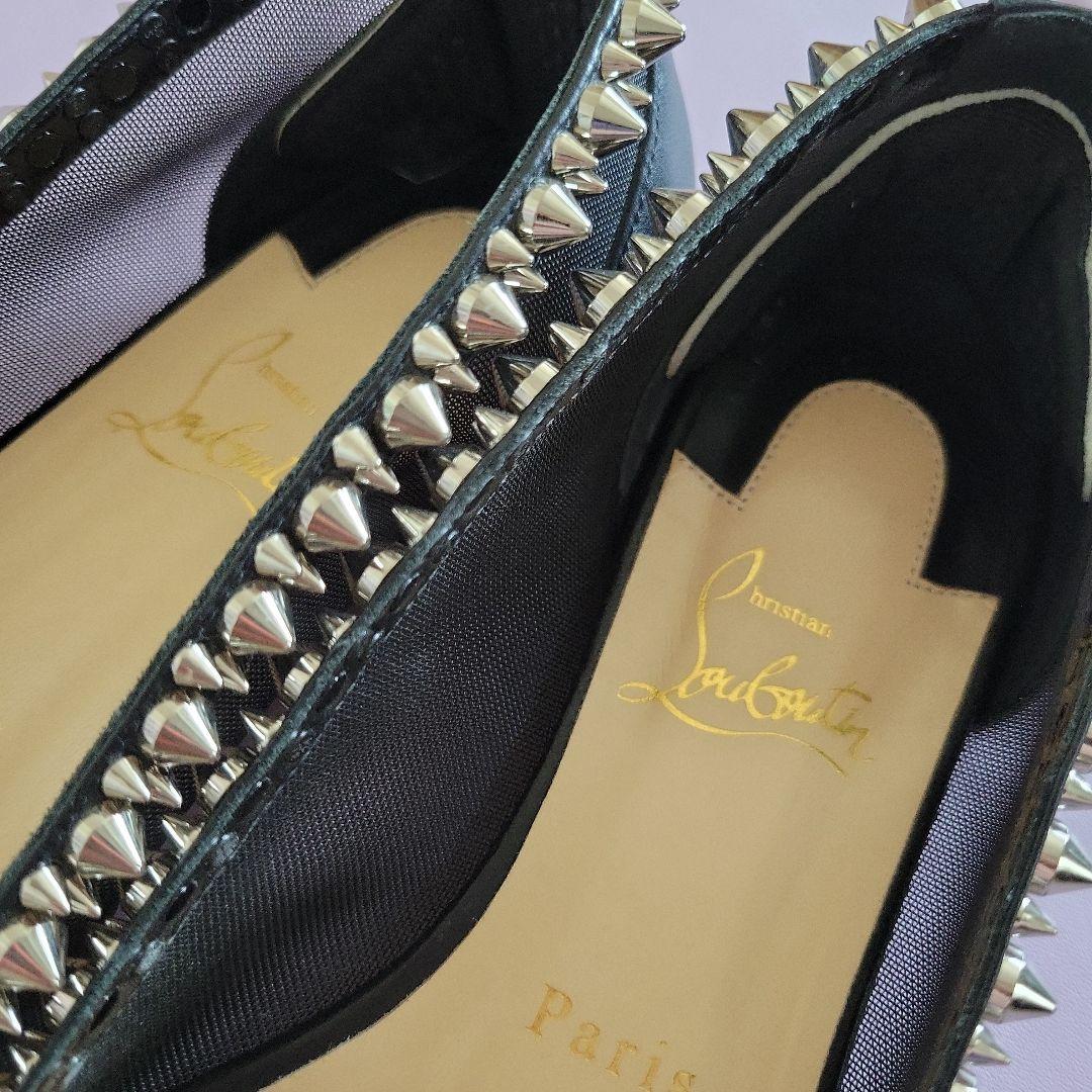 ルブタン　フラットシューズ