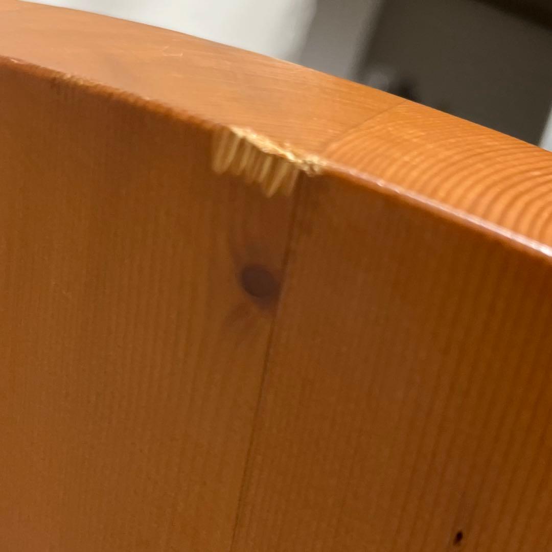 【引越しの為お値下げ】 ニトリ　天然木折り畳みテーブル ちゃぶ台　円卓