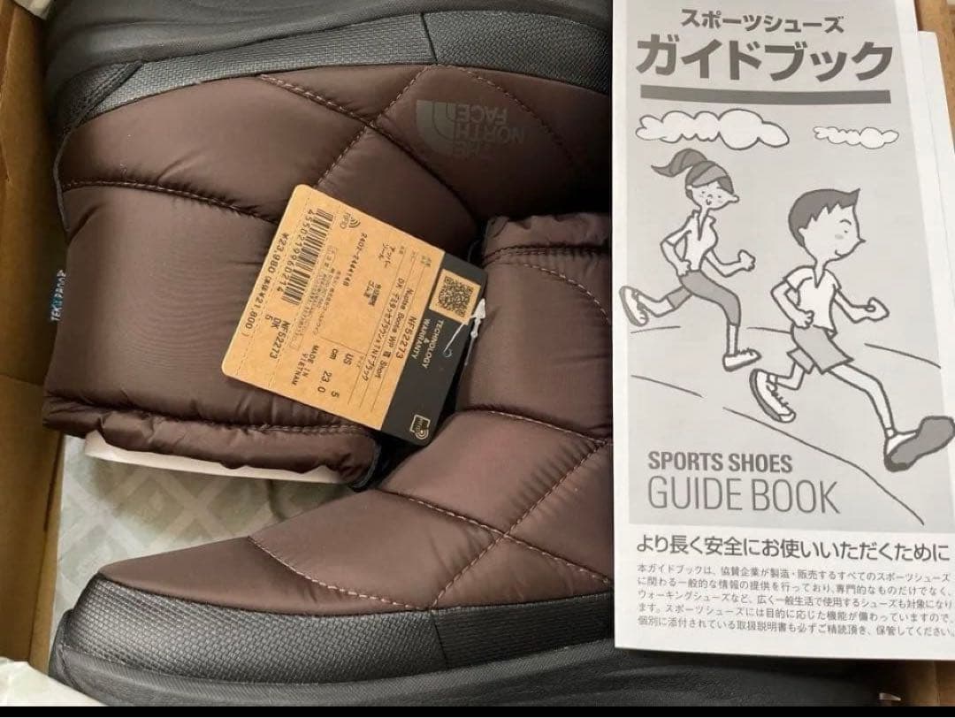 新品THE NORTH FACEショートブーツヌプシブーティWP VII23cm