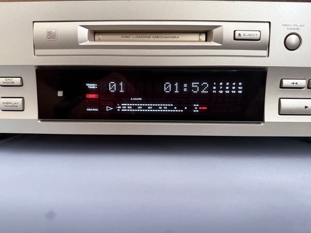 パイオニア　MDレコーダー　MJ-D5 リモコン有