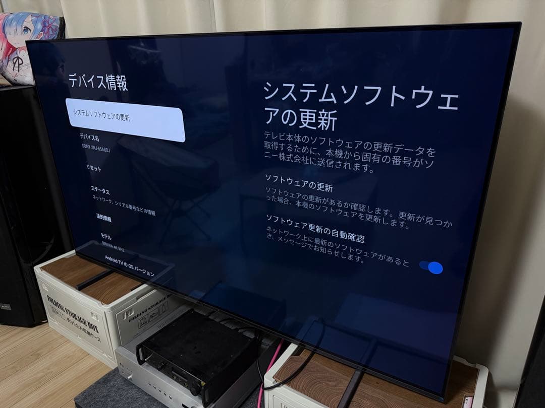 【2/8まで値下げ】SONY BRAVIA 65インチ有機EL　65A80J