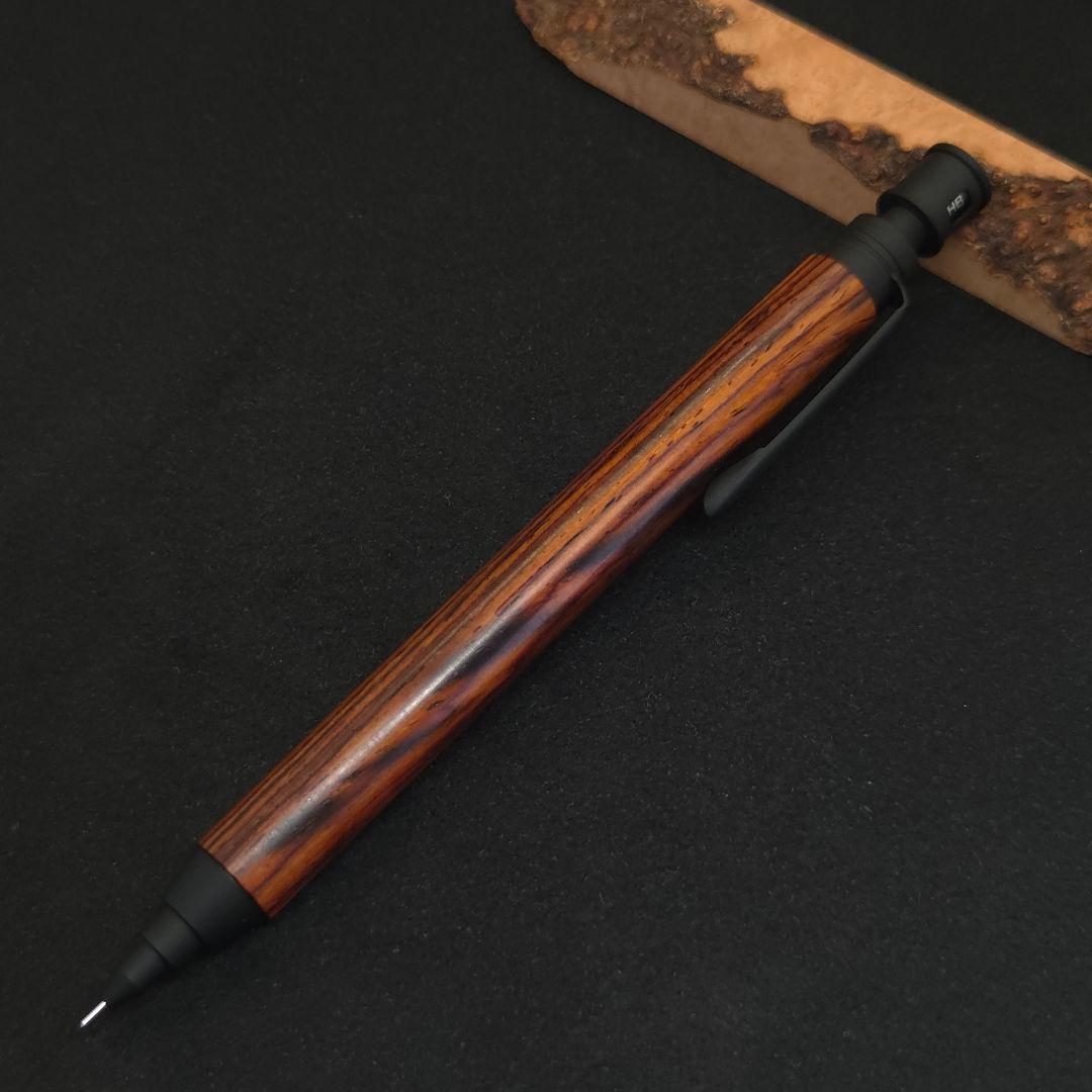 No.05ハンドメイド製図用シャープペンMDS1木軸ココボロ