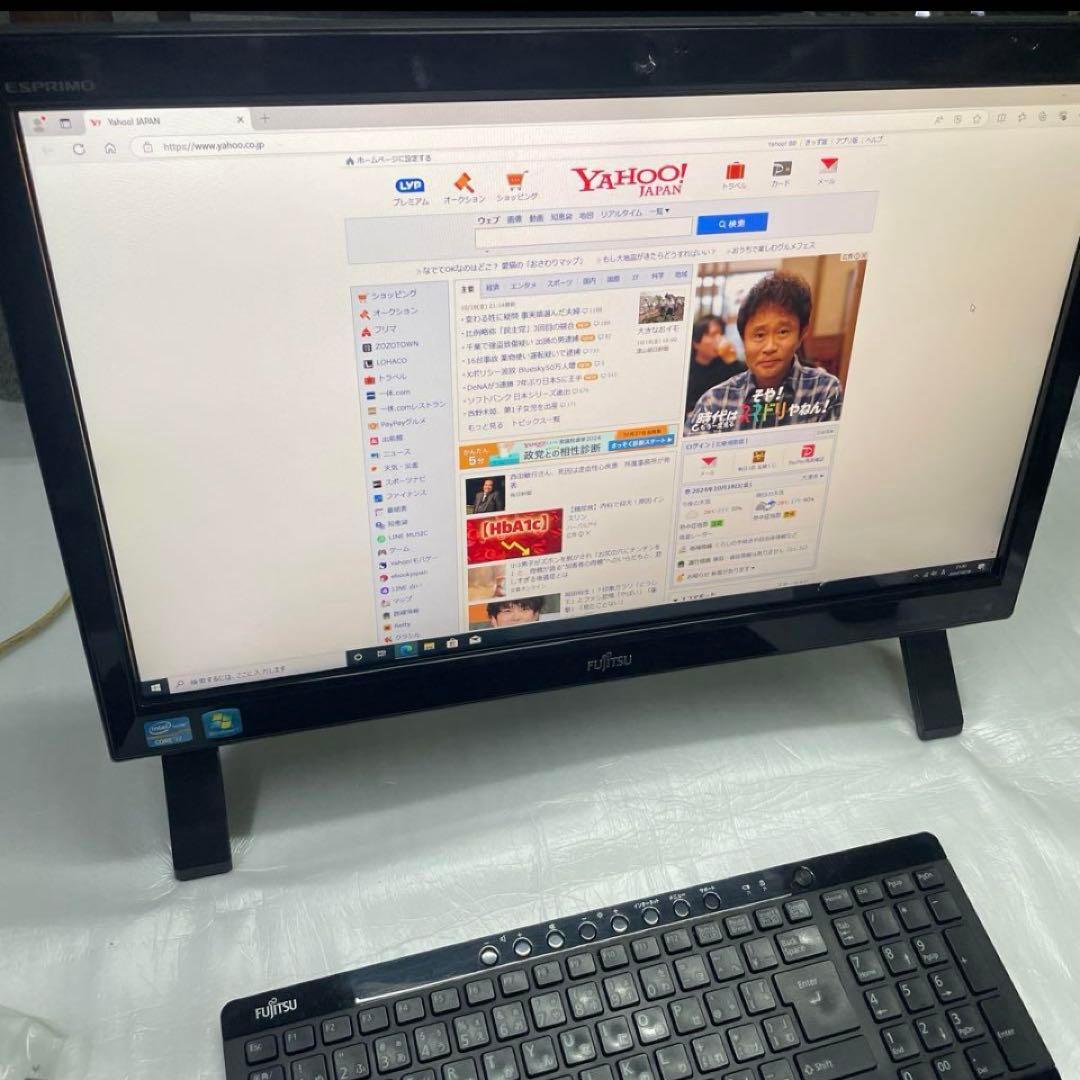 美品 Core i7 地デジ SSD 富士通 FMV FH56/HD 即使用可