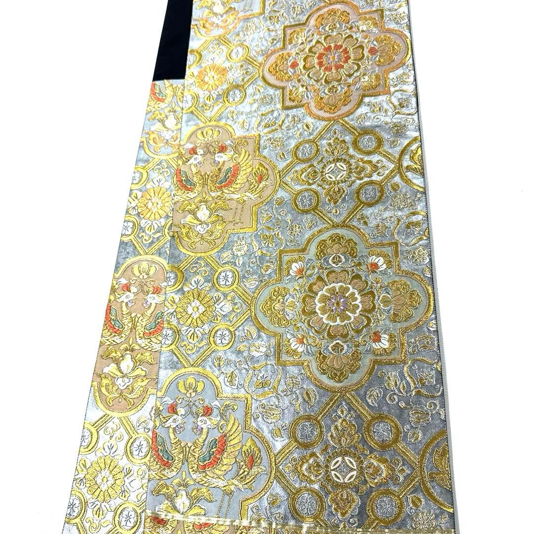 専用帯5132 ●となみ織物謹製 となみ帯 加賀百万石の世界 高級 正絹六通袋帯