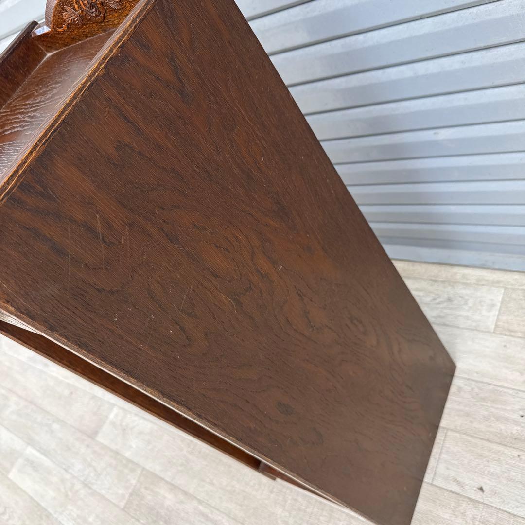 三越 ブルージュ スリムオープンシェルフ　キャビネット オーク　英国カントリー調