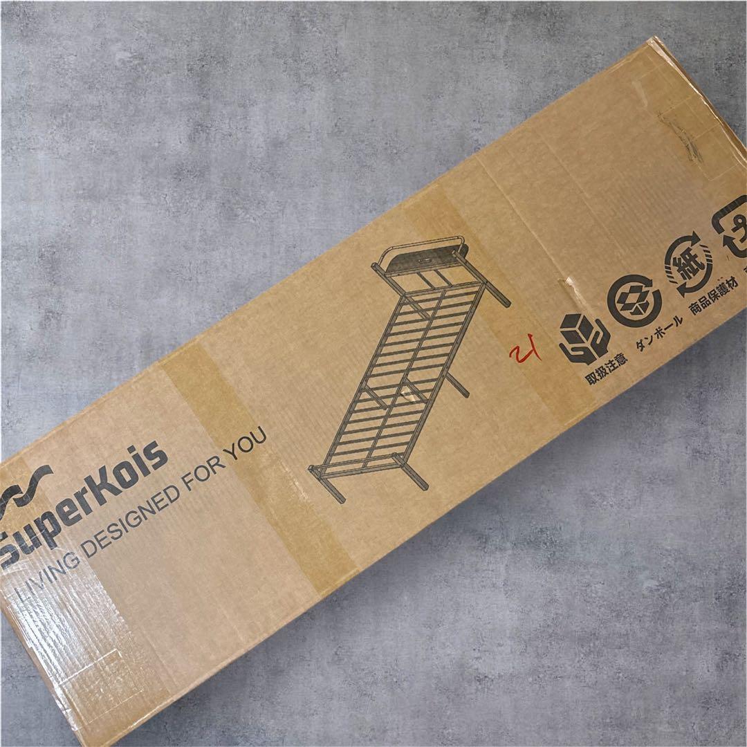 ベッドフレーム　シングル ホワイト　2口コンセント　ベッド　宮棚　組立簡単‼️