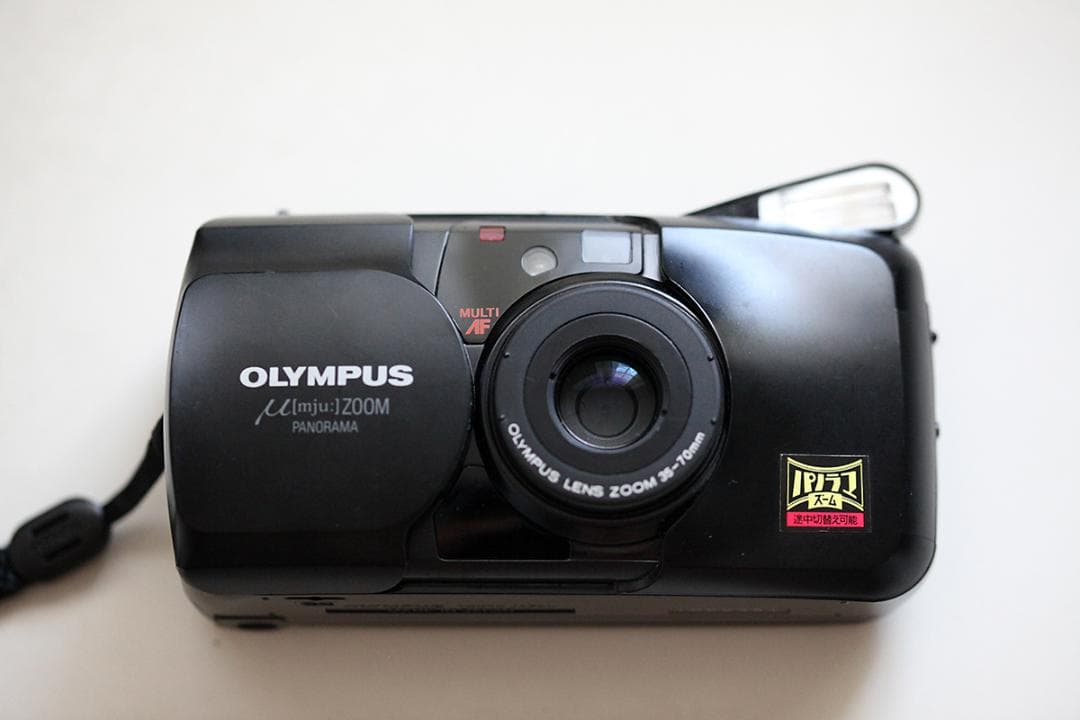 フィルムカメラ Olympus mju zoom panorama Q946