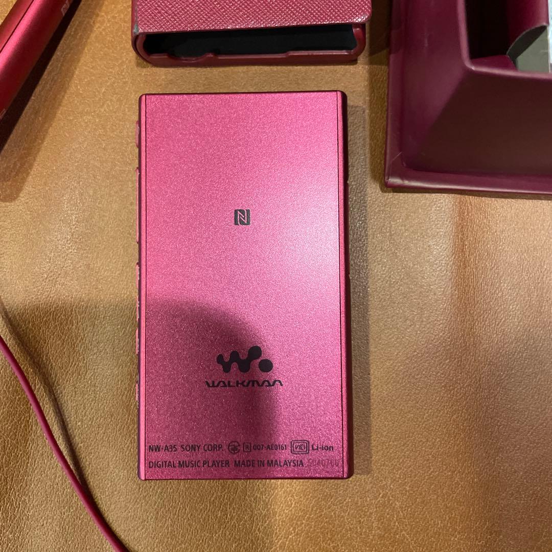SONY NW-A35 デジタルオーディオプレーヤーケース付き動作正常
