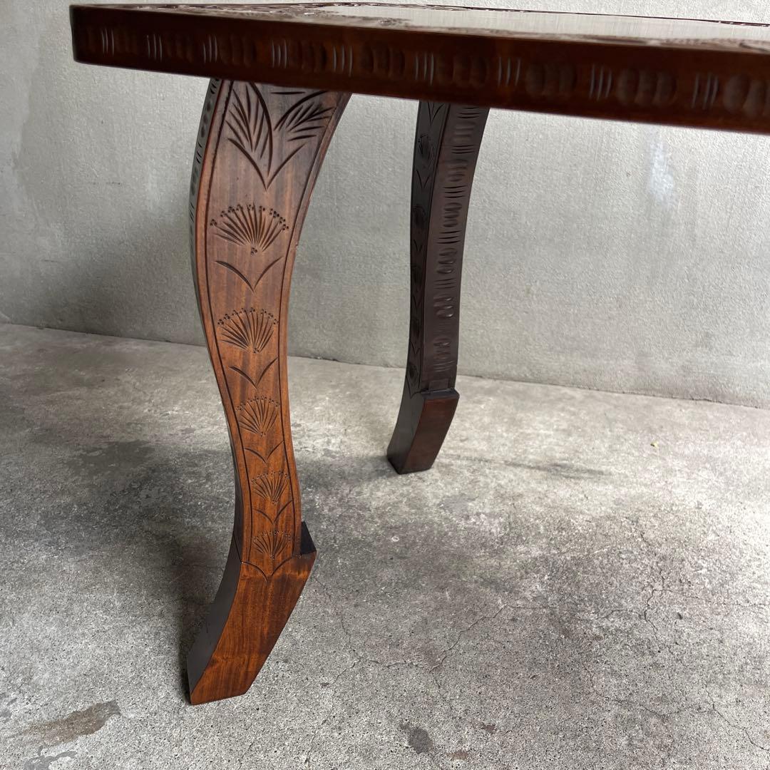 軽井沢彫　センターテーブル