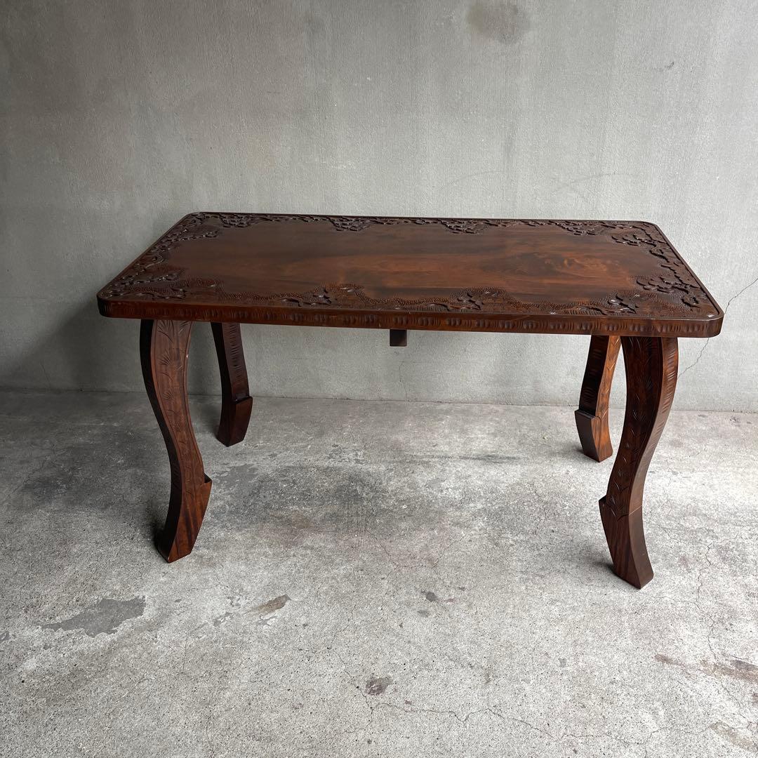 軽井沢彫　センターテーブル