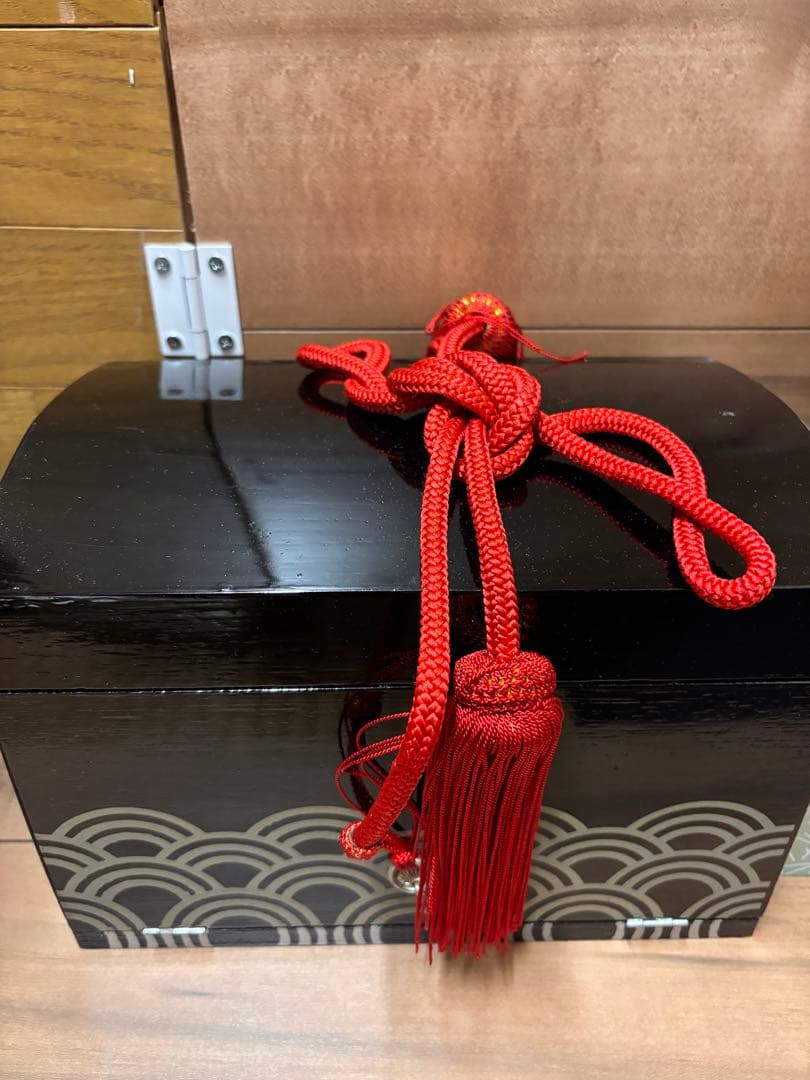 日本舞踊「浦島」　玉手箱　翁くわえ面セット