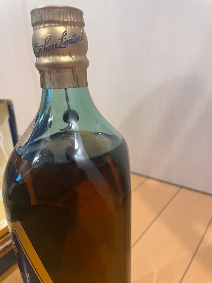 希少 初期ロット ジョンウォーカー オールデスト 15～60年 箱カード付き