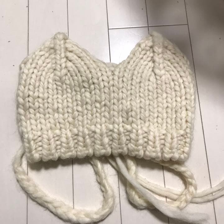 TAN × UNUSED タン ニット キャミソール ベスト ビスチェ