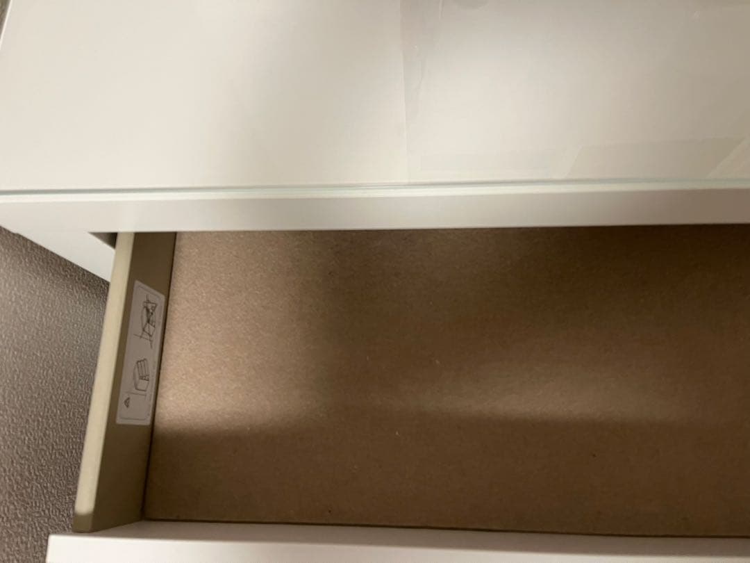 IKEA イケア　ドレッサー　MALM マルム　ホワイト