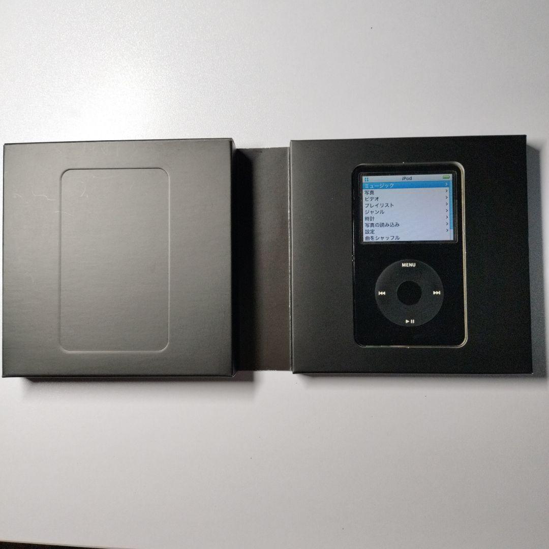 iPod 第5世代 30GB ブラック MA146J/A箱付属品あり動作確認済み