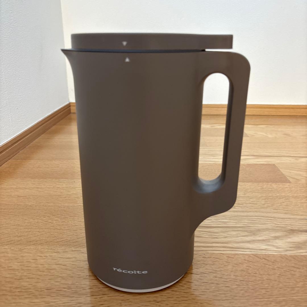 レコルト recolte 自動調理ポット スープ ブラウン