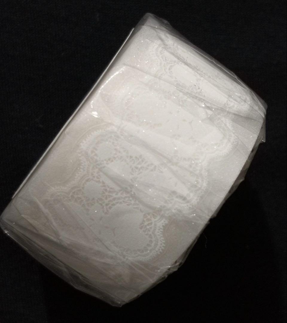 【8701】海外　マステ　6m巻売り　ラメ加工カッティング　レース　6種類