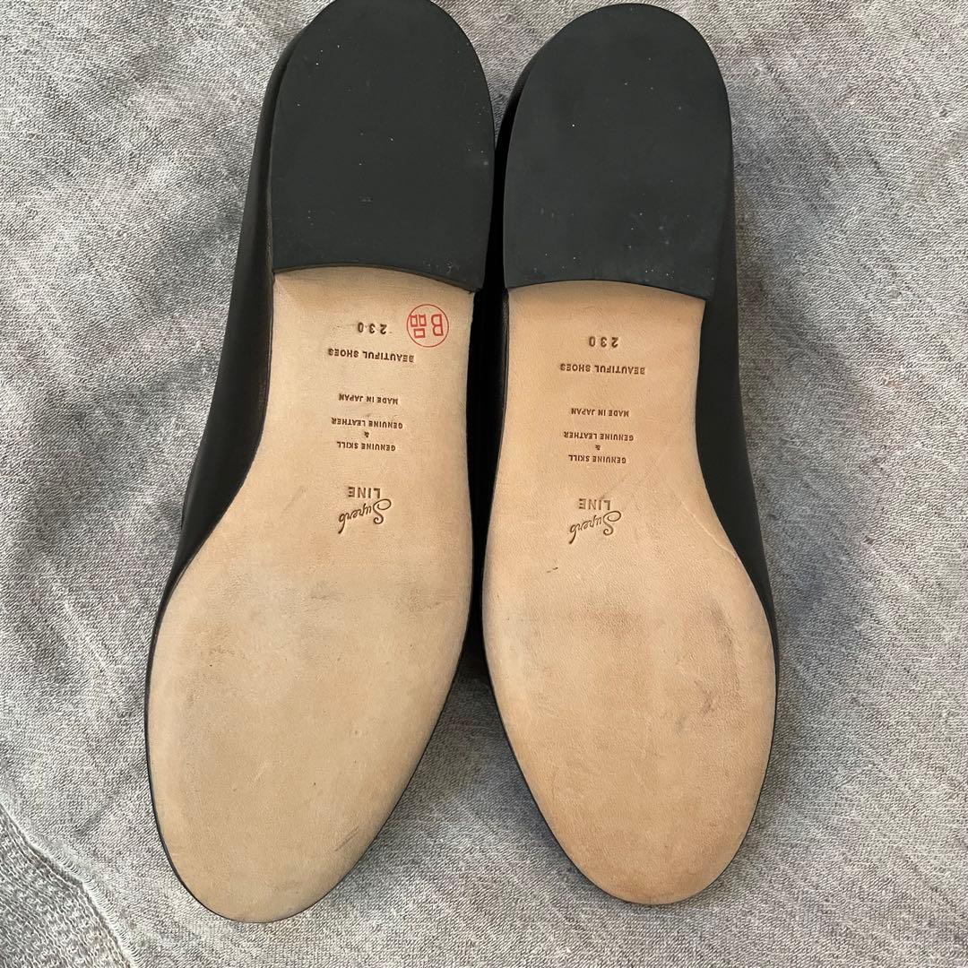 ビューティフルシューズ　ミニマルローファー　23.0