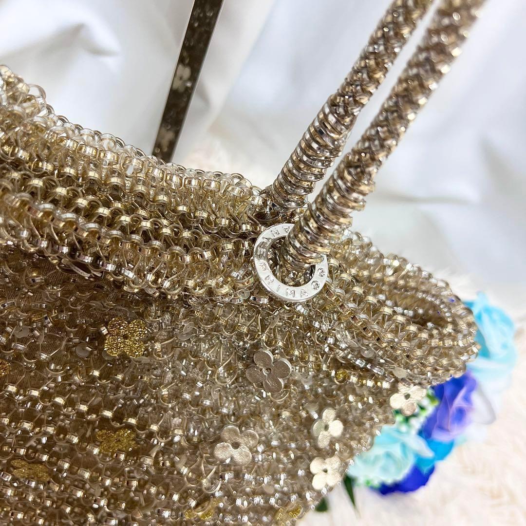 ✨美品♡人気カラー✨ アンテプリマ フィオリトゥーラ バケット型 ハンドバッグ