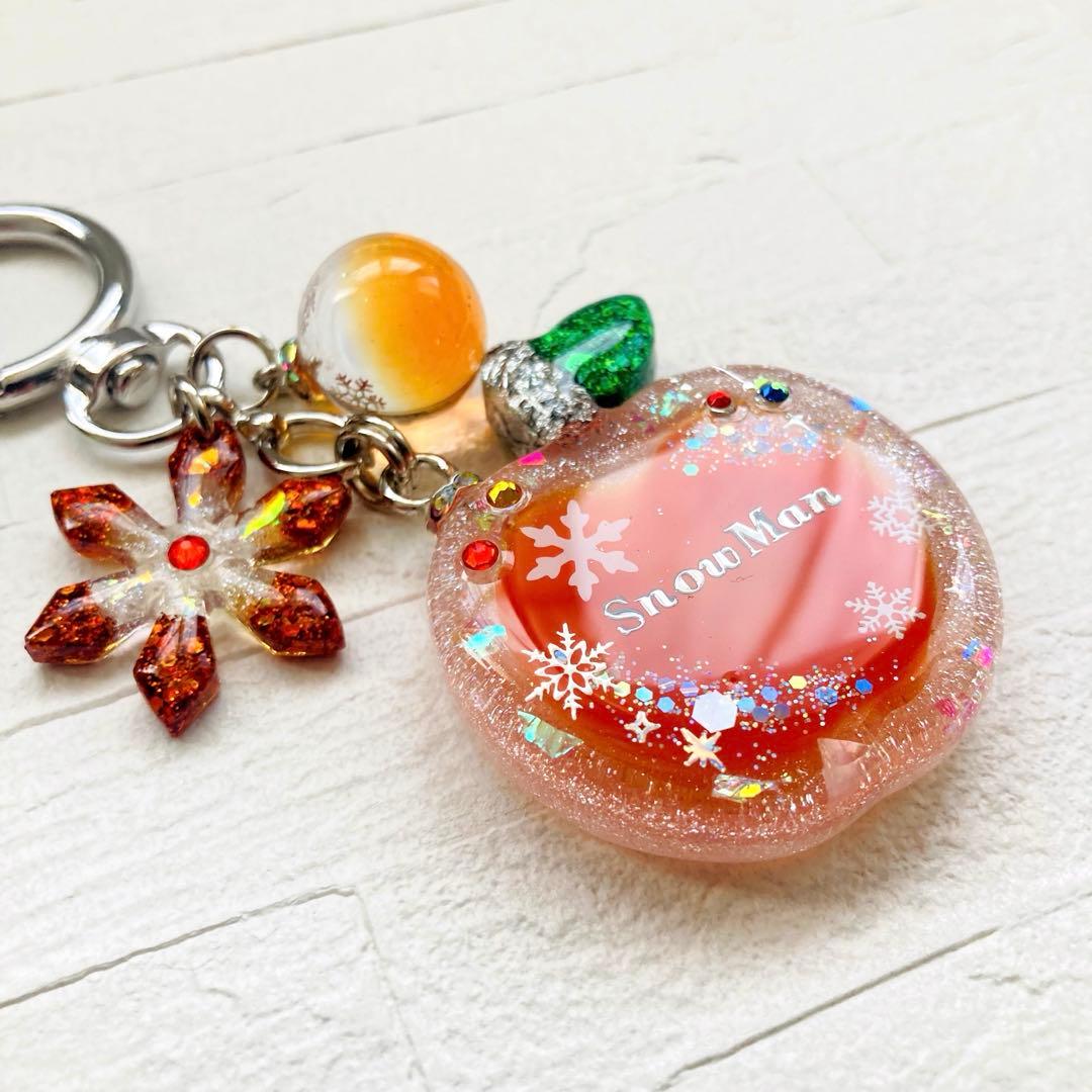 蜜館ページ　Man名入れチャーム、レジンキーホルダー