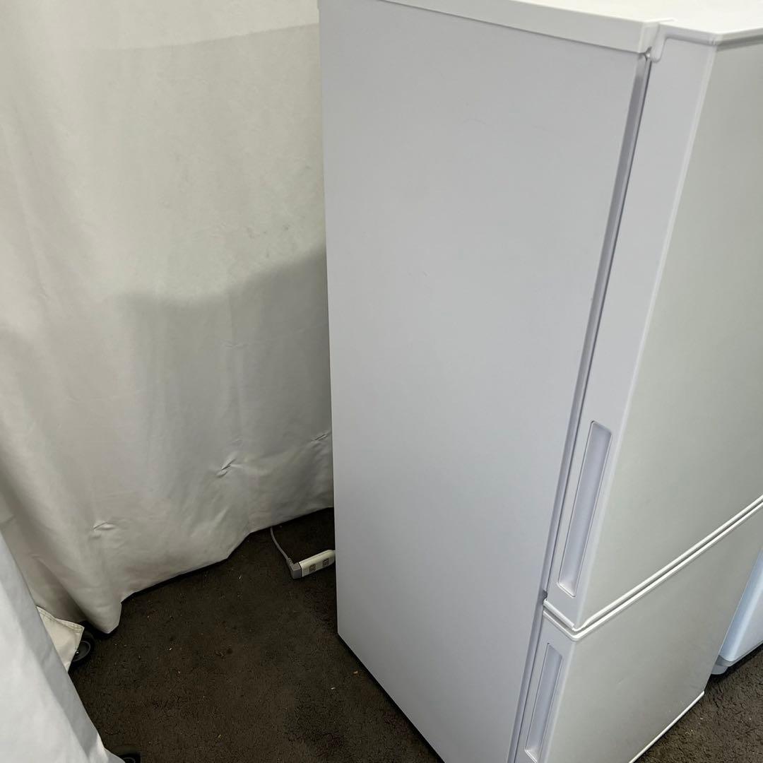 124⭕️冷蔵庫　洗濯機　一人暮らし　セット　シャープ　小型　安い　白　設置無料