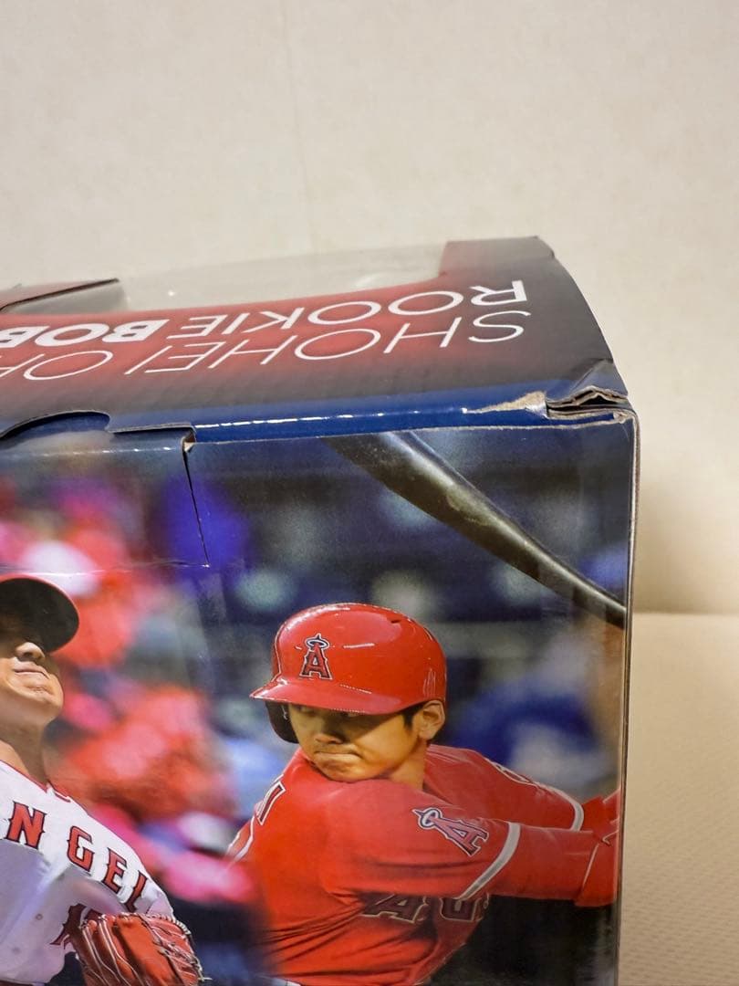 【新品未開封】大谷翔平 新人王 ルーキーオブザイヤーボブルヘッド
