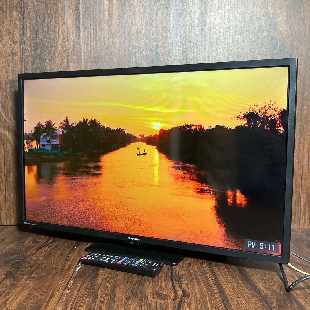 極美品 SHARP AQUOS 32型 テレビ 2T-C32GE1 2025年製