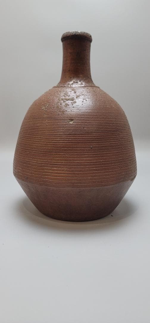 古備前 大徳利 高 30cm 博之識箱 江戸時代