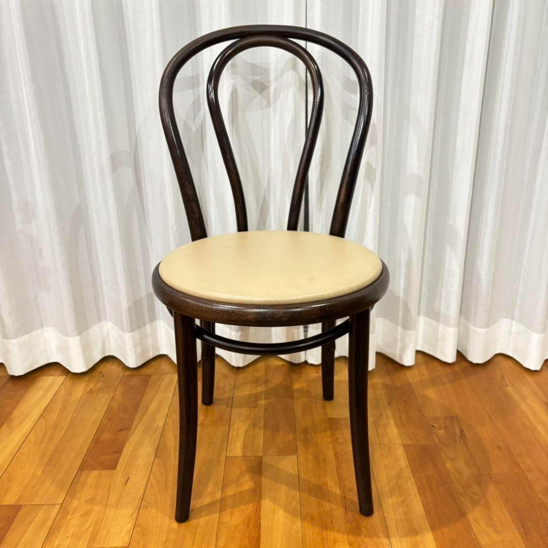【名作曲げ木チェア✨】チェコ製ベントウッド 2脚セット ナチュラルモダン