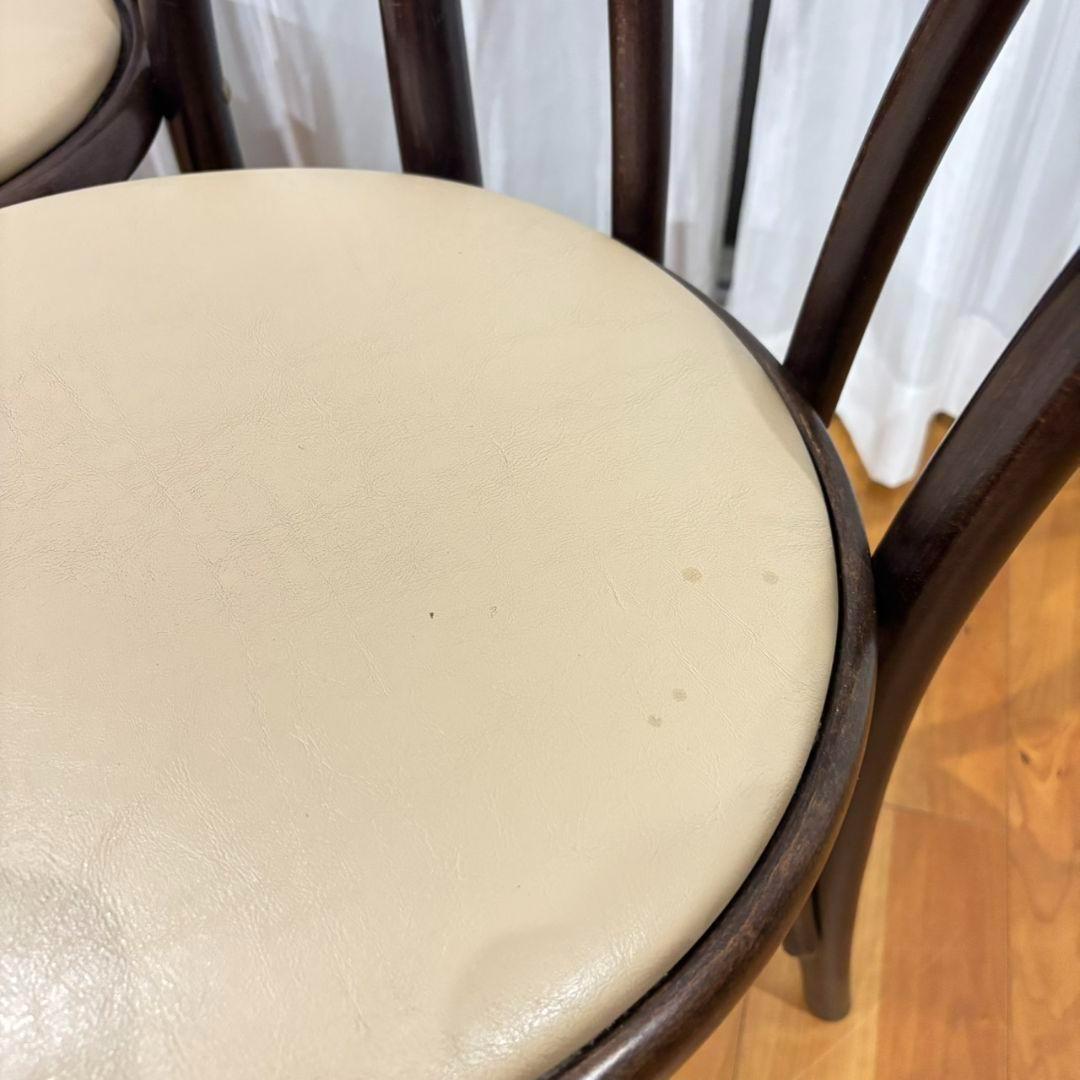 【名作曲げ木チェア✨】チェコ製ベントウッド 2脚セット ナチュラルモダン