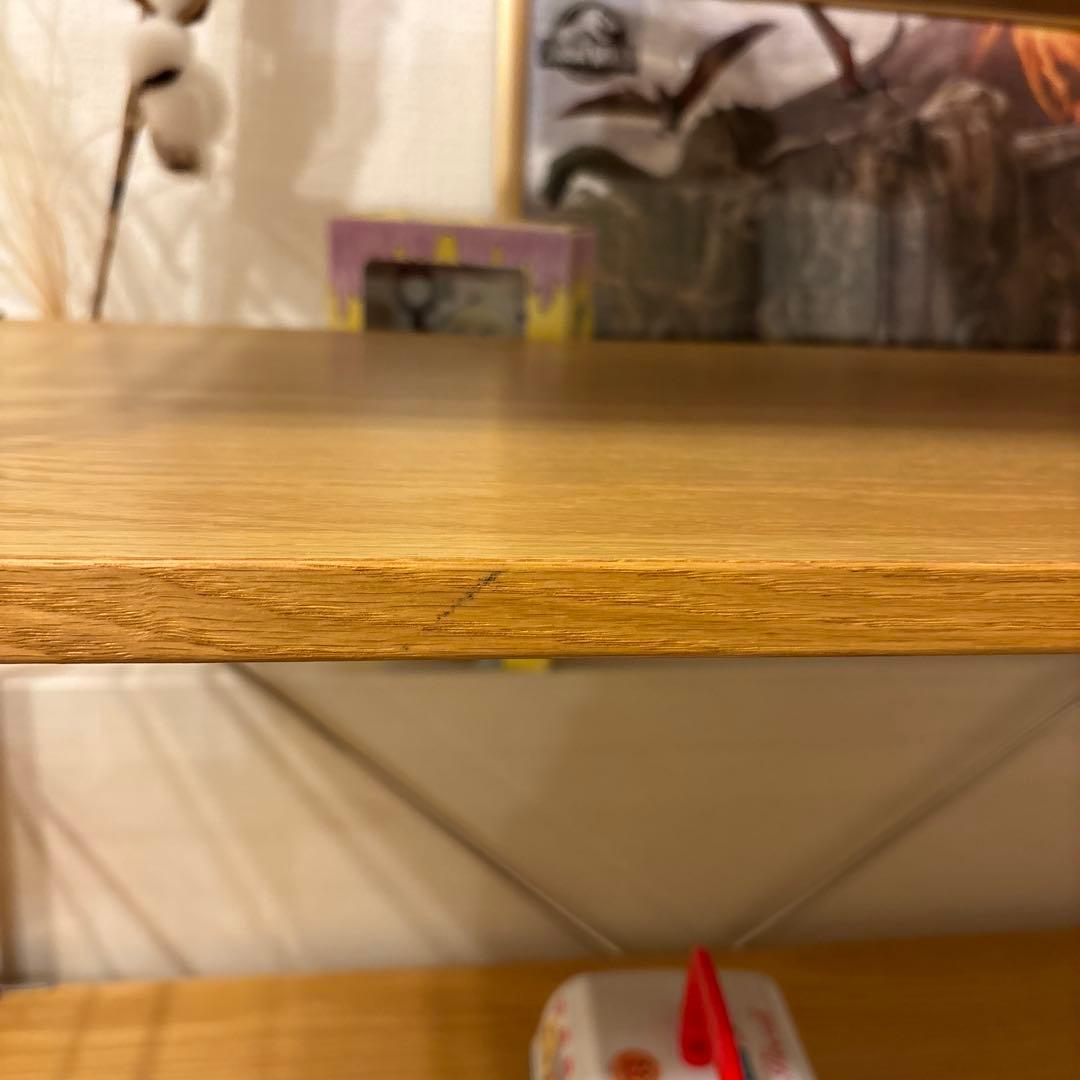 無印良品 オーク材 ユニットシェルフ