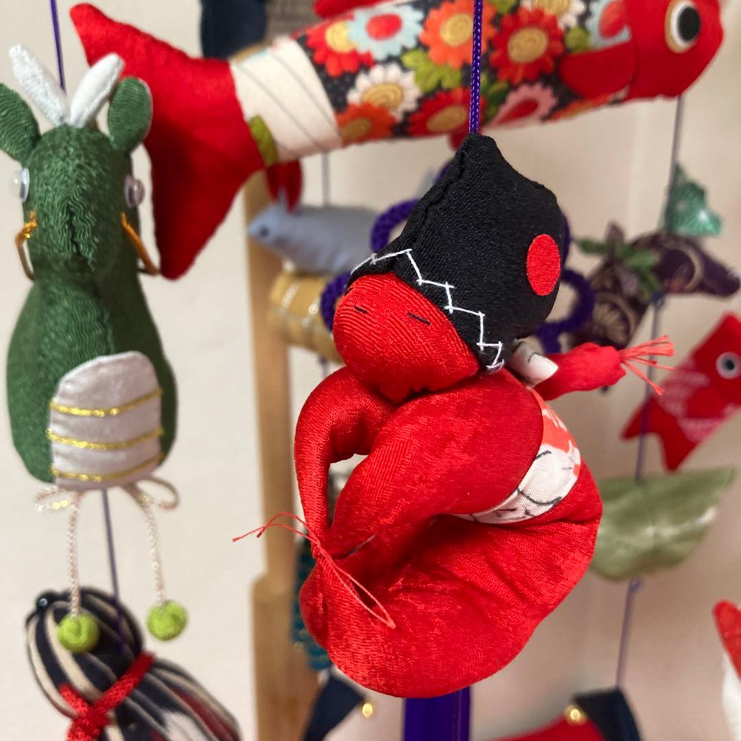 534 トリプル 吊るし雛　吊るし飾り　端午の節句